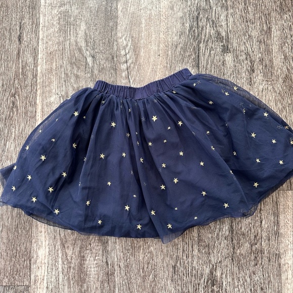 Hanna Andersson Girls 120/6-7 Blue Make it Magic Tulle Unicorn Skirt - Picture 4 of 4